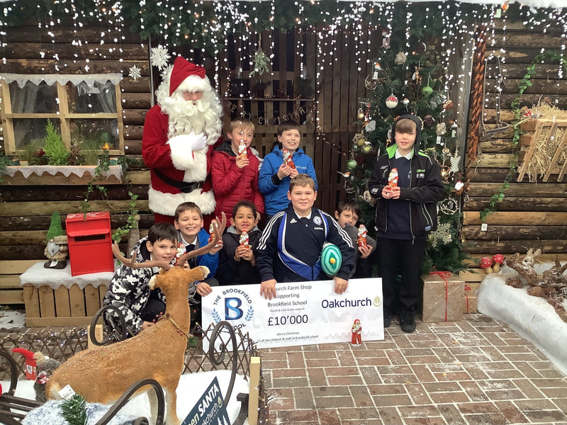 CHRISTMAS COMES EARLY FOR THE BROOKFIELD SCHOOL