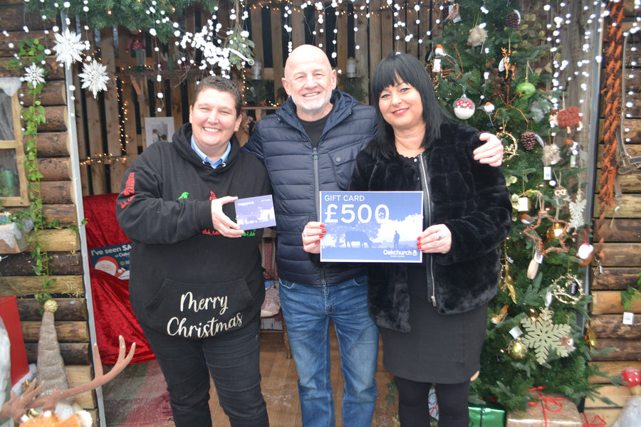 'WIN CHRISTMAS ON US' - OUR WINNER IS ALLISON GOUGH.